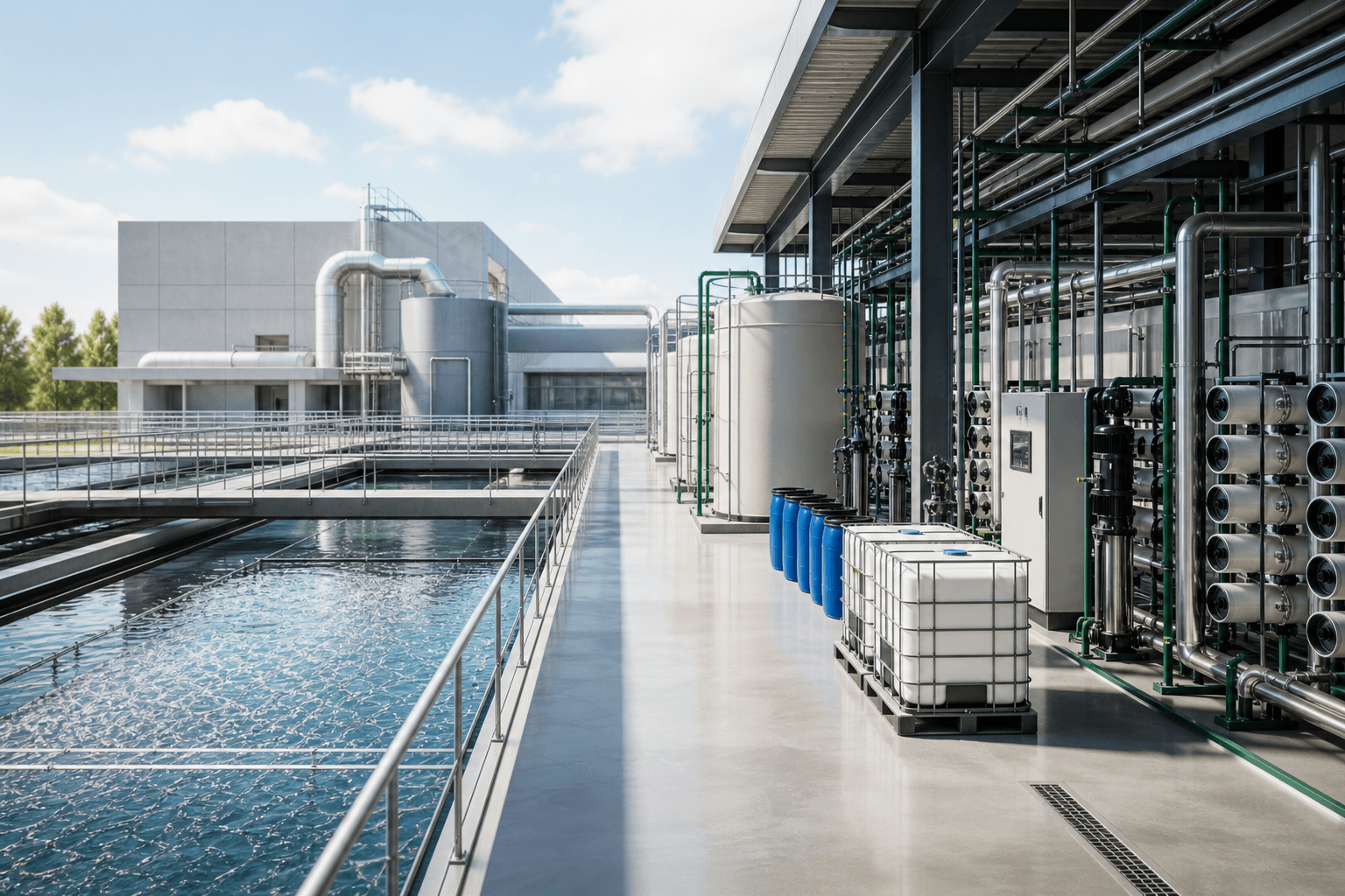 Water-treatment chemicals